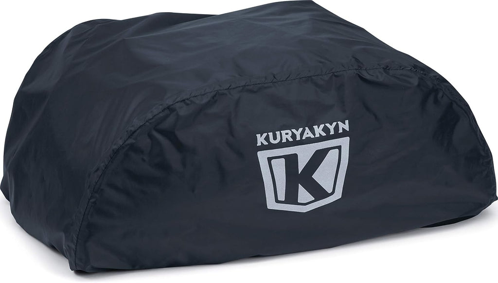 Kuryakyn 5281 Momentum Hitchhiker Motorcycle Travel Luggage: Weather Resistant Trunk Rack Bag, Black