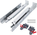 lontan 21 inch undermount soft close drawer slides, main product view