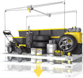 fero overhead garage storage rack 4x8, 500 lb, main product view