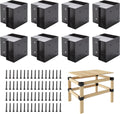 workbench brackets kit 8 pcs, 3-way right angle, main product view