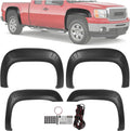 ALMULOO 10Pcs Fender Flares Compatible with 2007-2013 GMC Sierra 1500 w/5.8 Ft Bed (Short Bed) Only Wheel Arch Covers Plastic(PP) Textured Black 2X2Pcs Front and 2X3Pcs Rear Fender Flares