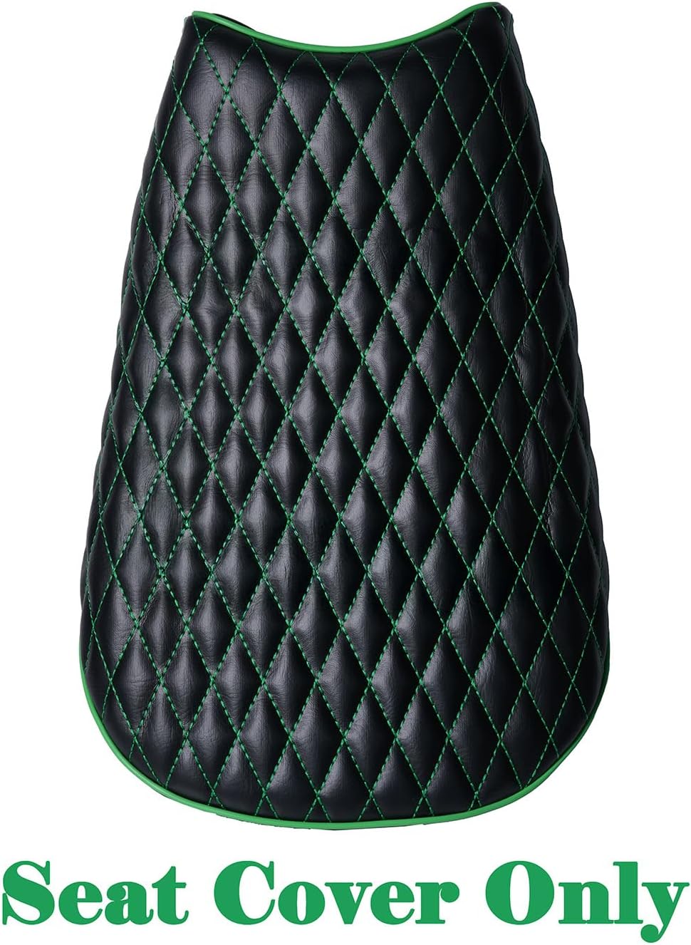 JMCHstore Green Diamond Stitch Retro Seat Cover for Coleman ct200uex Mini Bike 196cc, Hisun ct200u-ex 200cc Trail Bike Cushion Replacement Parts