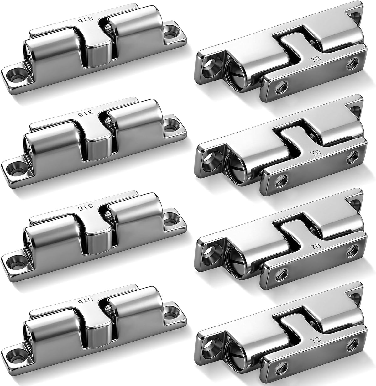 frienda double roller catch 316 stainless steel 70, main product view
