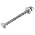 1/4" x 4" (100 pack) galvanized carriage bolt, main product view
