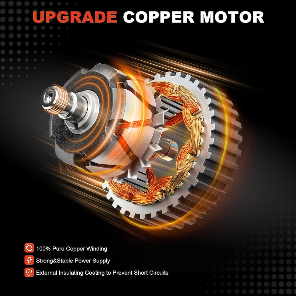 Alternator Compatible with Chevy with Buick for 1 One Wire Self Exciting