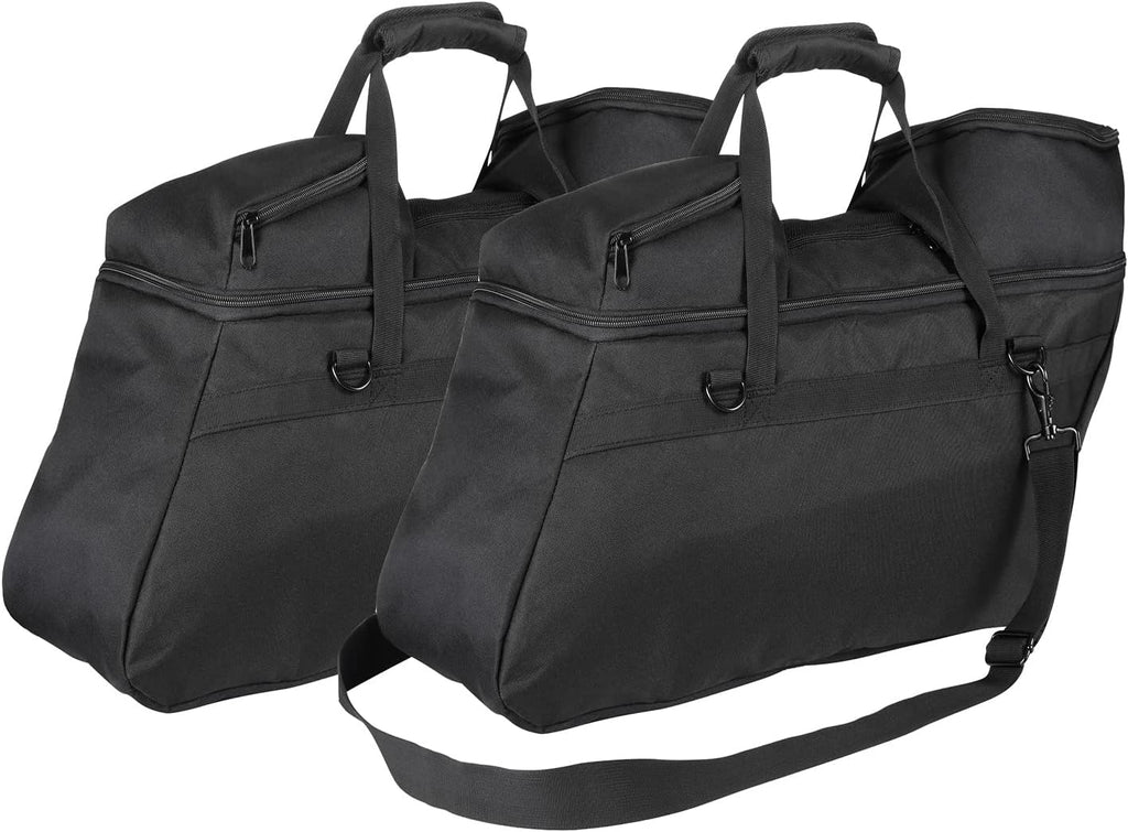 Motorcycle Saddlebag Liner Bags Hard Saddle Bags Insert, 1 Pair | 900D Oxford Storage Bag Luggage Bag, Fit for 1993-2025 Harley Touring, Electra Glide Road Glide Street Glide Road King