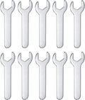 HARFINGTON 10pcs Small Wrench 13x70x2mm Metric U-Shaped Single Open Ended by HARFINGTON