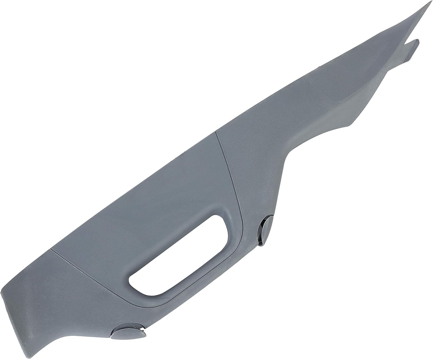 HECASA A Pillar Grab Handle Interior Trim Left Driver Side Compatible with 2011-2016 Ford F-250 F-350 F-450 F-550 Super Duty Replacement for BC3Z-2503599-AC - Gray