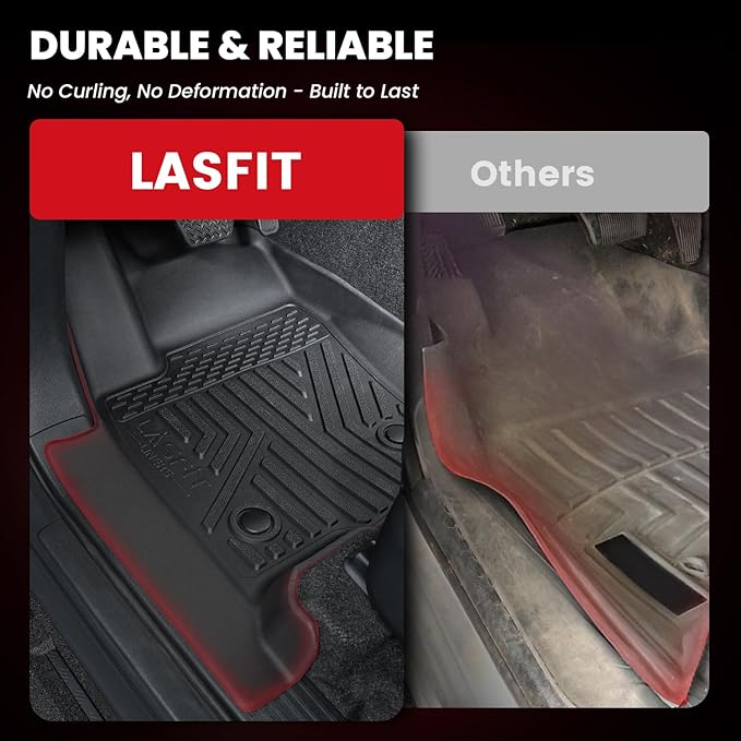 LASFIT Floor Mats for Toyota 4Runner 2025-2026 wtih Trunk mat&backrest mat - Image 4