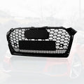 Front Bumper Grille RS5 Style Fits for 2017-2019 Audi A5 S5 B9
