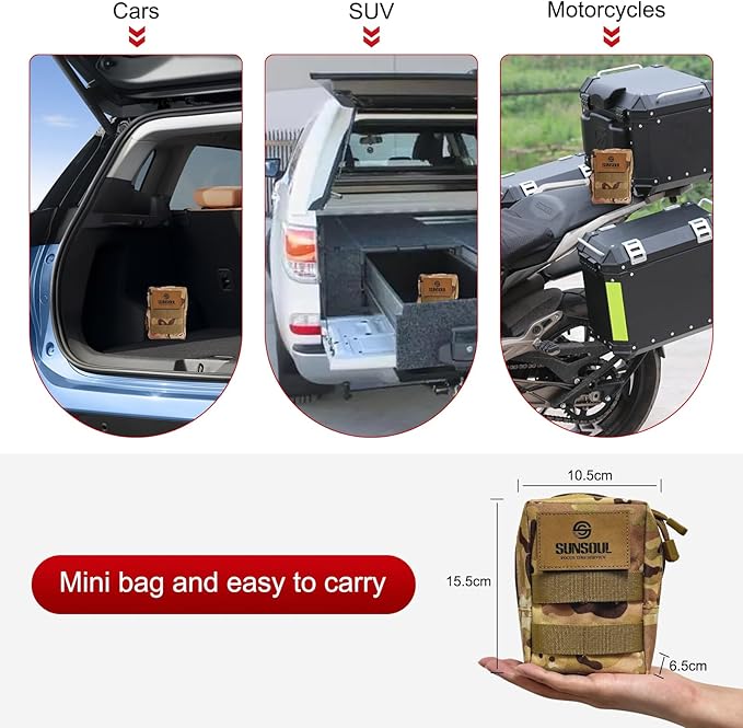 SUNSOUL Portable Tire Repair Kit - Image 7