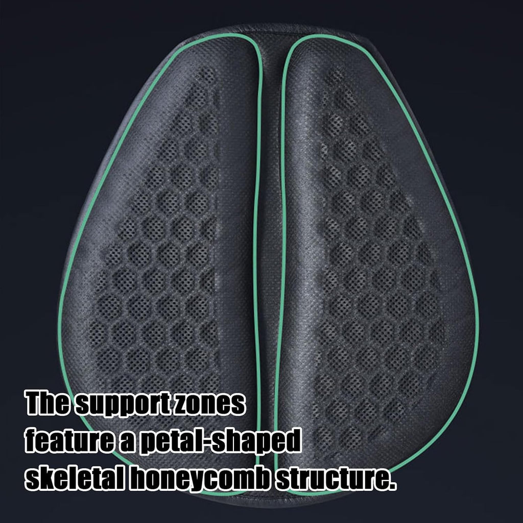Motorcycle Gel Seat Cushion for Honda NT 1100 /NT1100/ NT1100 DCT/ NT1100 MT Foldable 3D-Honeycomb Structure Shock Absorption & Breathable