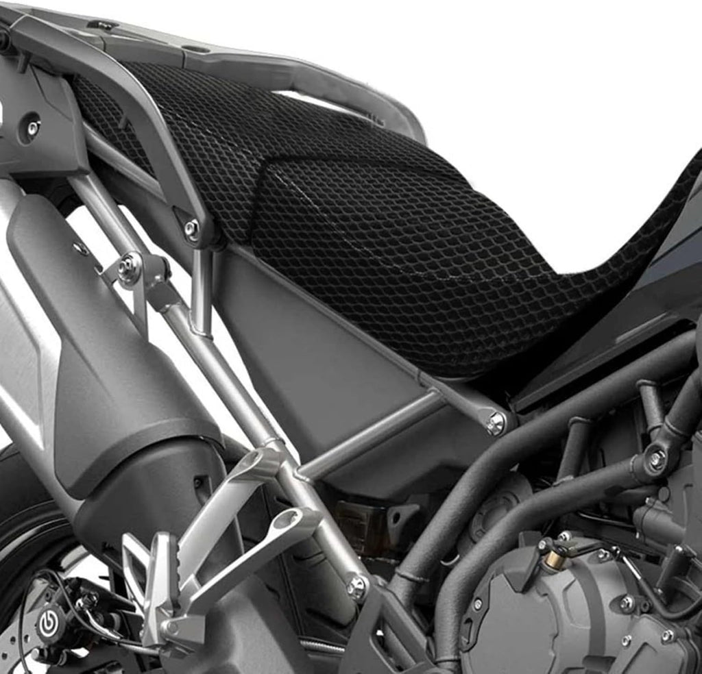 Suitable for TIGER900 Tiger900 2026 2025 2024 Motorcycles, mesh Breathable and Heat-Insulating seat Cover for Summer Sun Protection.