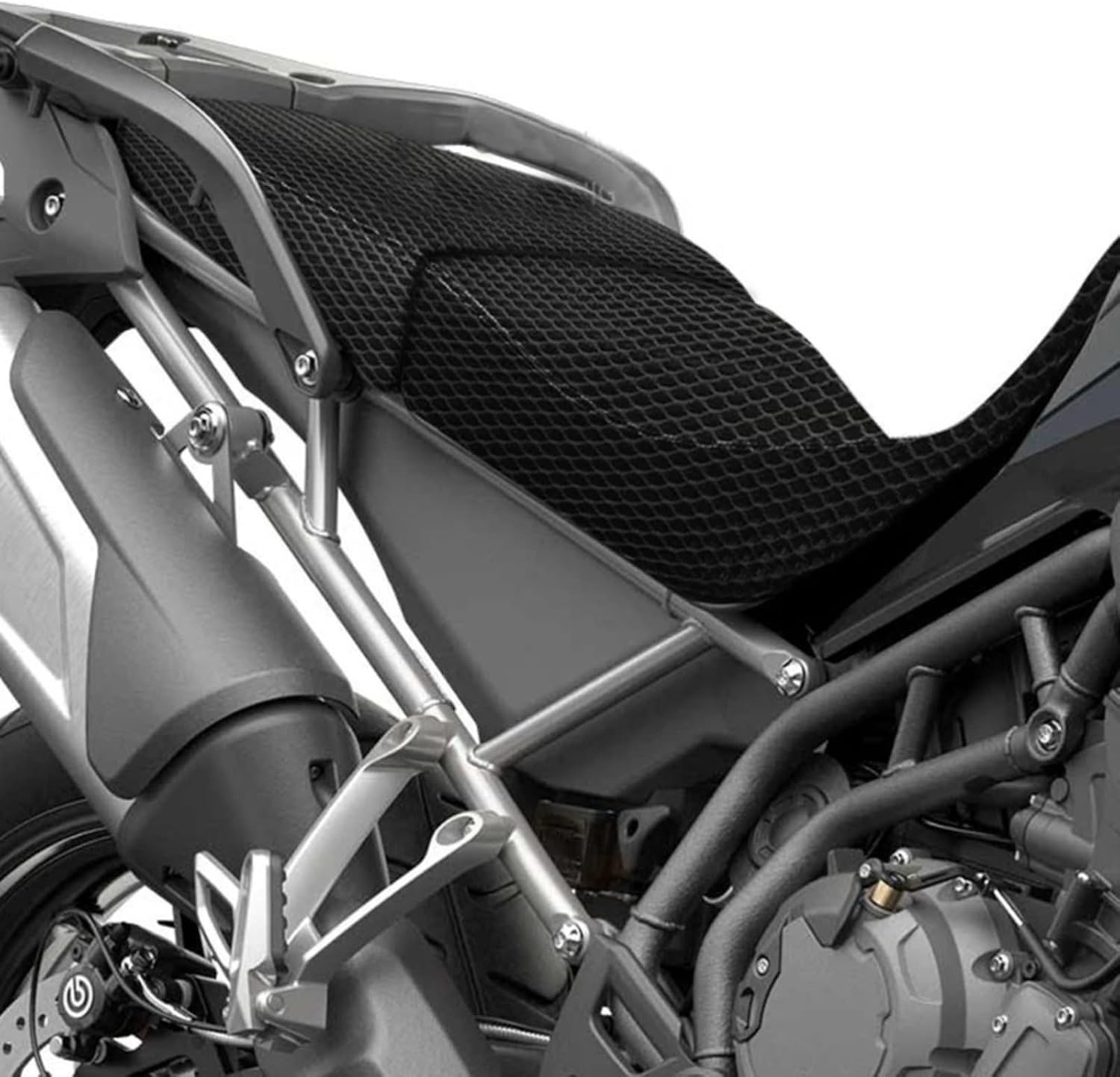 Suitable for TIGER900 Tiger900 2026 2025 2024 Motorcycles, mesh Breathable and Heat-Insulating seat Cover for Summer Sun Protection.