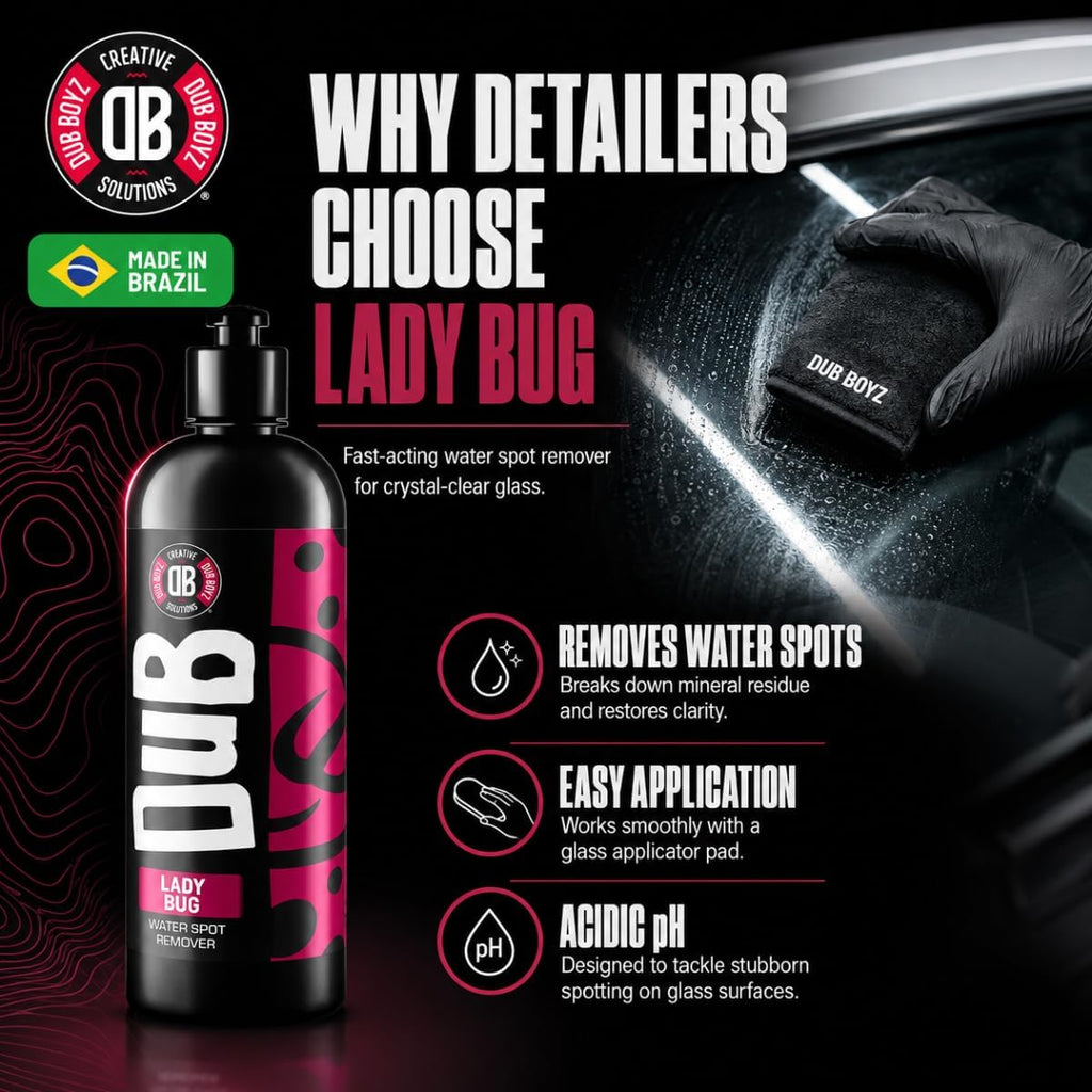 DUB BOYZ Lady, Water Spot Remover – Removes Mineral Deposits and Hard Water Stains, Safe for Glass, Chrome, and Painted Surfaces, Quick Action Formula, (16 Fl Oz) (2 UND)