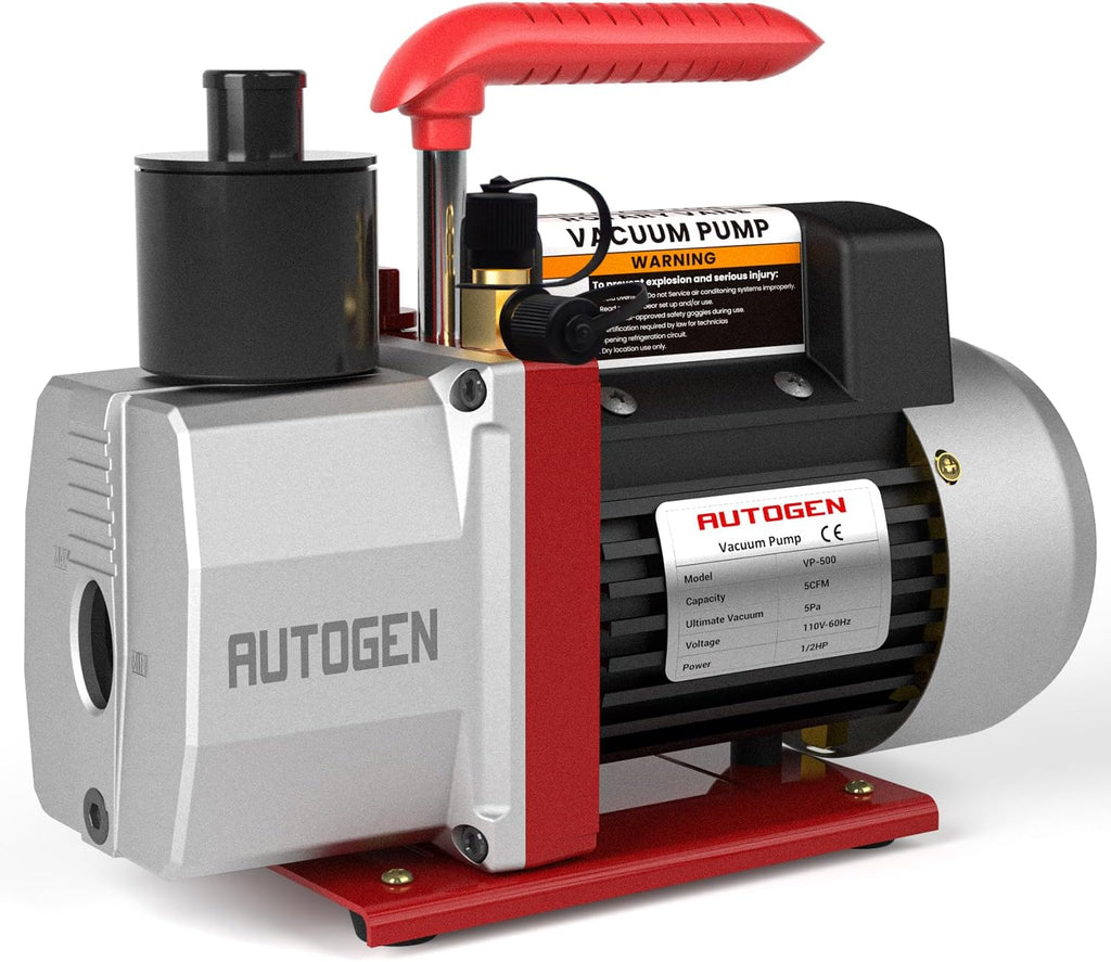 5cfm vacuum pump, 1/2hp 38 micron 110v hvac, main product view