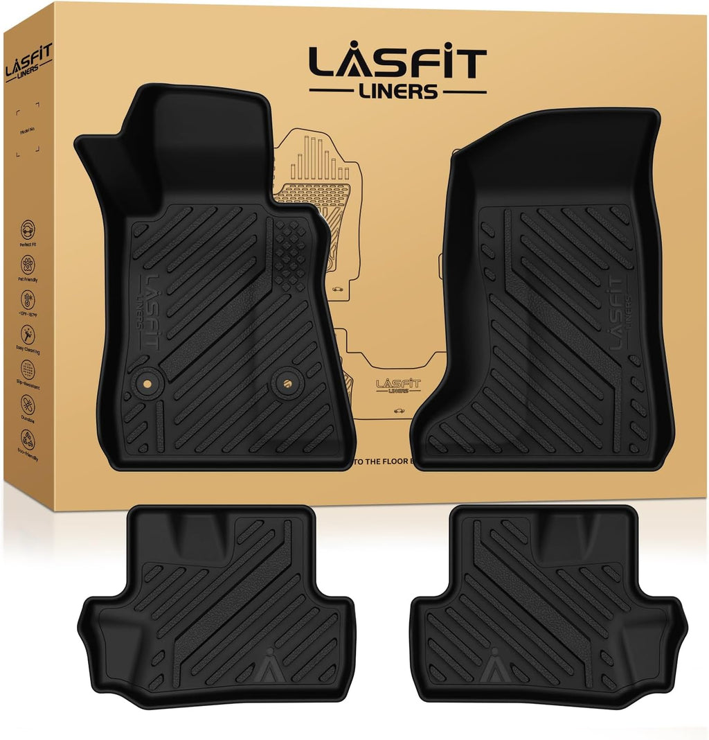 LASFIT Floor Mats for Chevrolet Chevy Camaro 2016-2024 Car Floor Mats, All