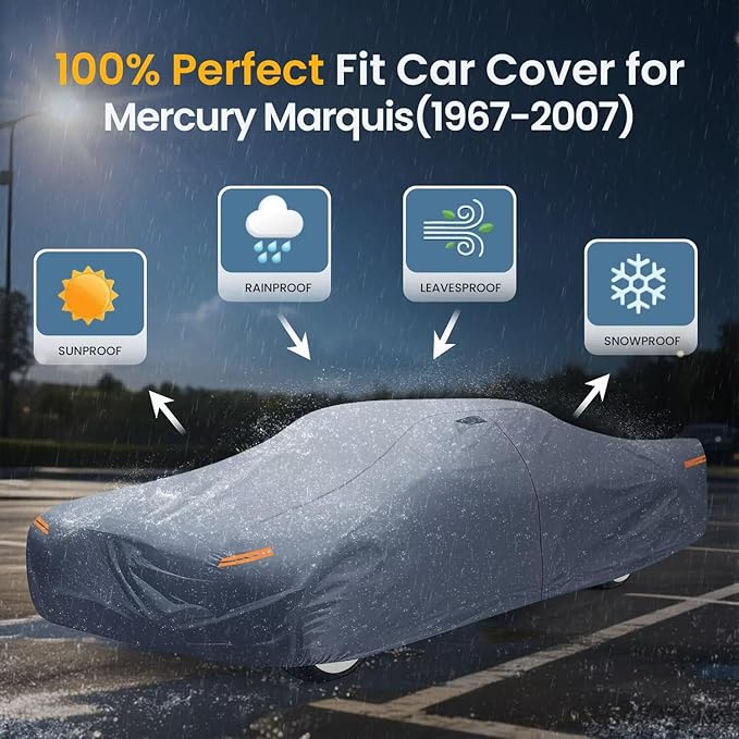 Waterproof Mercury Marquis Car Cover - Image 3