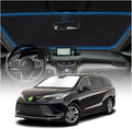 KUST Windshield Sun Shade for Toyota Sienna Mini Van Accessories 2021-2025 2026 by KUST