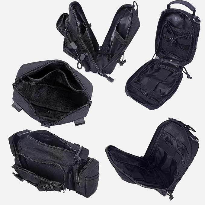 Universal Tactical Seat ​Back Organizer Vehicle Molle Panel Organizer Storage - Image 6