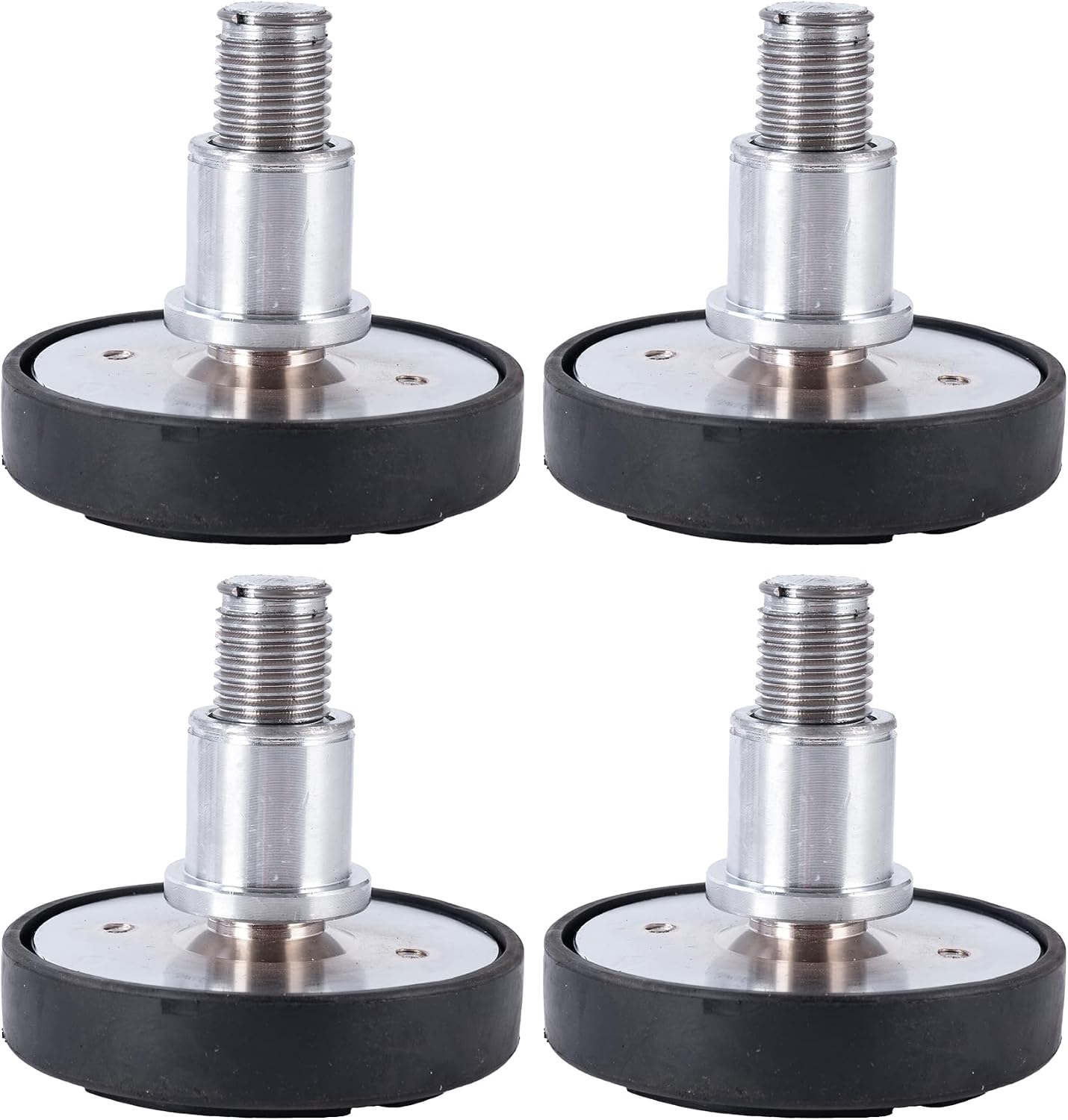4PCS Shaft Diameter Car Lift Rubber Tray Heightening Feet Plus High Leg Pads, Screw Up Car Lift Pads Heightening Feet Tray (38mm)