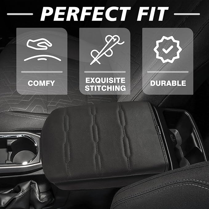 Muslogy Center Console Armrest Cover Compatible - Image 5