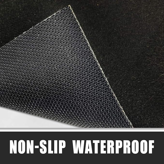 LINLA 61" x 39" Absorbent Oil Mat, Contains Liquid Garage Floor mat, Motorcycle - Image 2