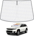 Windshield Sun Shade Fit for Jeep Grand Cherokee/Grand Cherokee L 2021-2024 2025 by cartist