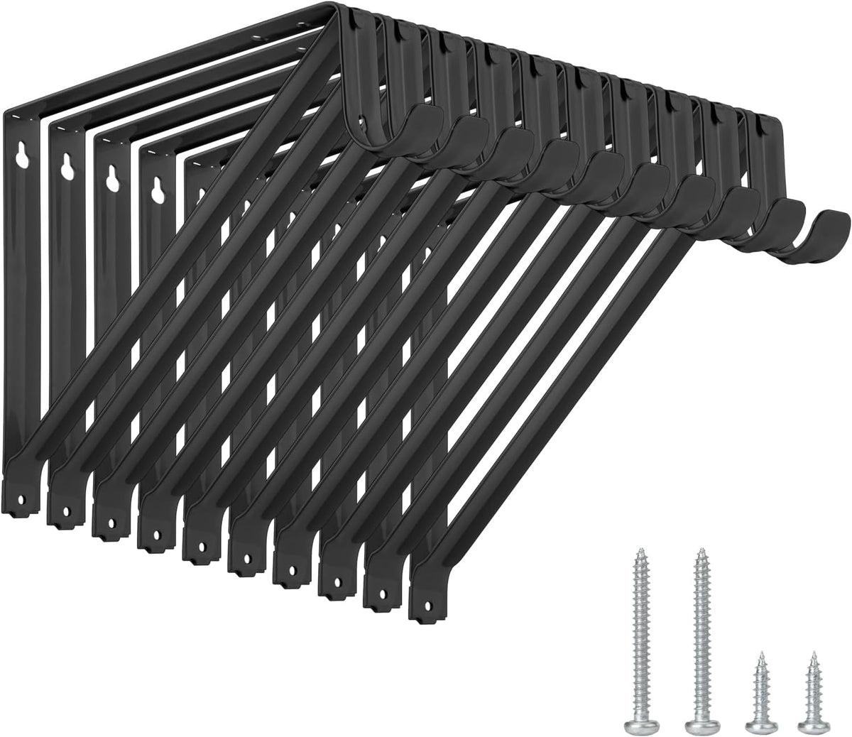 heavy duty closet shelf & rod brackets, wall, main product view