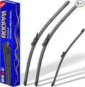 3 wipers Replacement for Ford explorer 2023-2011, Windshield Wiper Blades by ROOPPA