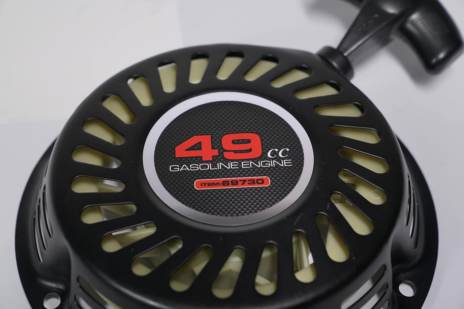 JMCHstore Pull Starter Sticker 49cc Item 69730 for Predator 212 Engine, Decals Coleman BT200X CT200U 200cc Mini Bike Performance Parts, Dirt Bike KT196 Go Kart Honda 196cc, Monster Mega Moto