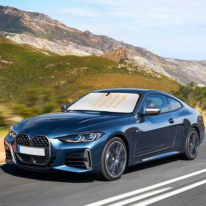 Sun Shade Sunshade for 2021-2023 2024 2025 BMW 4 Series M4 i4 440i 430i 428i by SLOGENTO