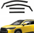 Extra Durable Window Deflectors in-Channel Window Visors Rain Guards Fit