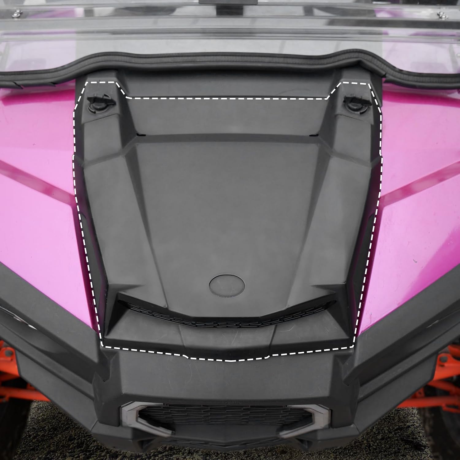 HAKA TOUGHT Hood Scoops for Polaris RZR XP 1000 Accessories 2014-2018, Relacement for OEM# 2881467, Hood with Scoop for 2013-2020 Polaris RZR 900 Accessories