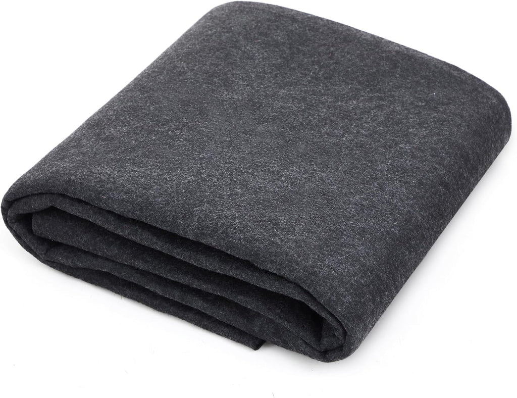 Nuanchu 78.7 x 47.2 Inch Gray Underfelt Carpet for Speaker Sub Box, RV, Boat, Marine, Auto, Truck, Car Trunk, Door Liner, Desk