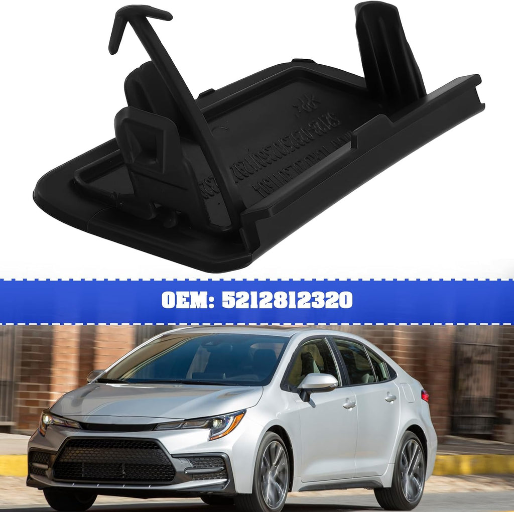 Front Bumper Tow Hook Cover 5212812320 Compatible with Corolla LE XLE 2020-2021