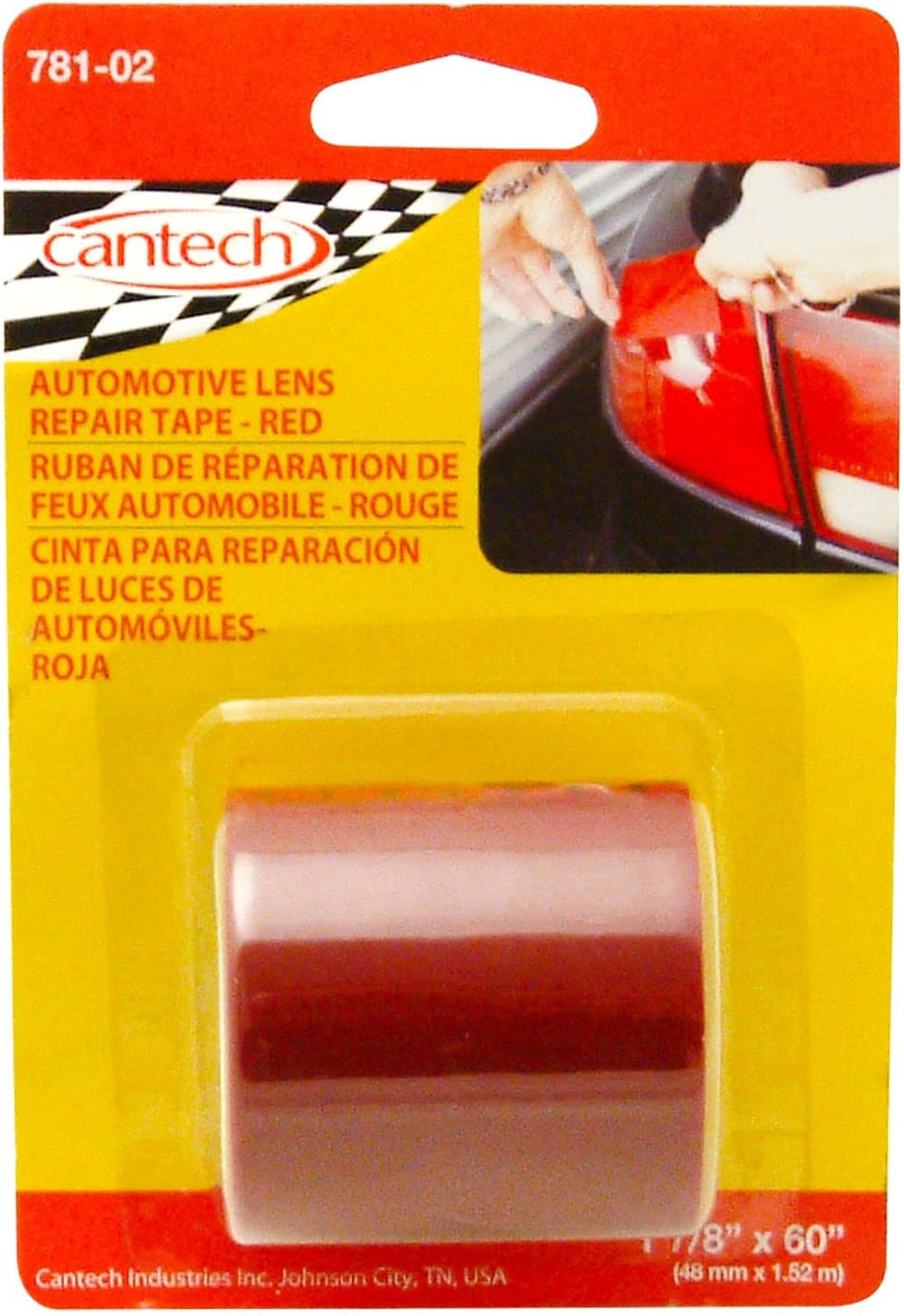 CANTECH 78111 Amber Automotive Lens Tape