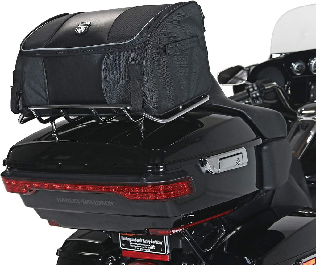 Nelson Rigg NR-250 Route 1 Traveler Lite Tour Trunk Bag, Harley Davidson Ultra, Indian Roadmaster, Honda Goldwing, Black