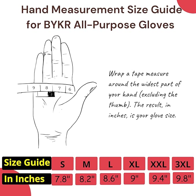 BYKR All-Weather Motorcycle Gloves - Image 4