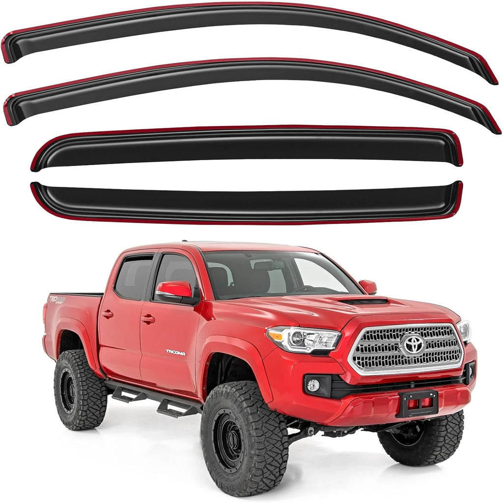 in-Channel Window Visors Rain Guards