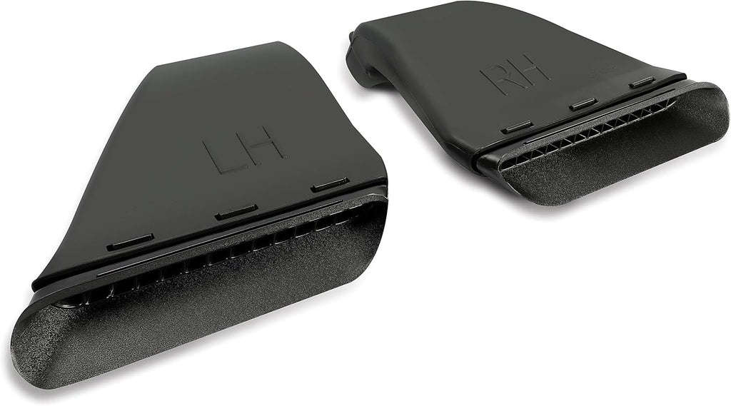 Kojem Hood Scoop Vent Pair Compatible With 2008-2014 Dodge Challenger R/T SRT Replacement For 55399338AB 55399339AB Left & Right