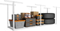 2x8ft overhead ceiling garage storage rack, 400lbs capacity, main product view