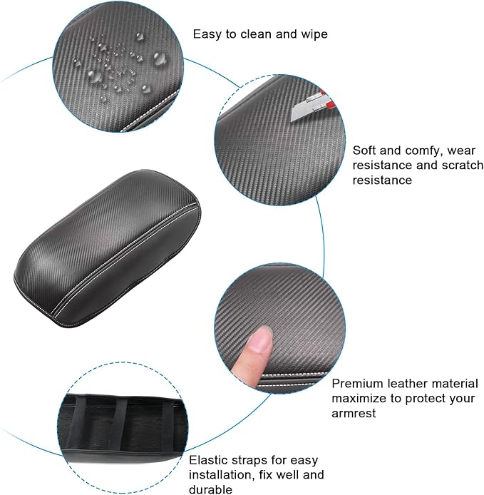 SXCY Fit for 2025 2022-2024 Subaru Ascent Armrest Cover FIT for 2022-2024 2025 - Image 5