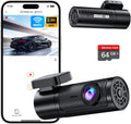 2.5k dash cam front, 64gb card included, mini, main product view