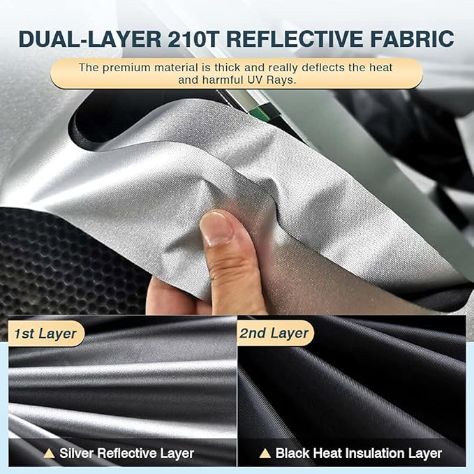 Cartist Windshield Sun Shade Fit - Image 6