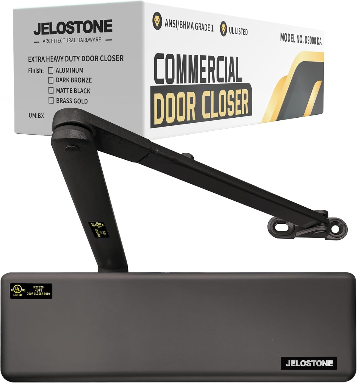 extra heavy duty commercial door closer, d9000da for, main product view