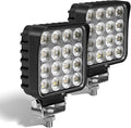 4.3" 12V LED Flood Lights 46W, 24 Volt Work Lights by VEGITOR