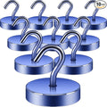 Neosmuk Magnetic Hooks, Cruise Ship Essentials, 100lb+ Heavy Duty Magnetic Hooks by Neosmuk