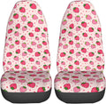 dujiea pink strawberry 2 pcs universal auto seat, main product view