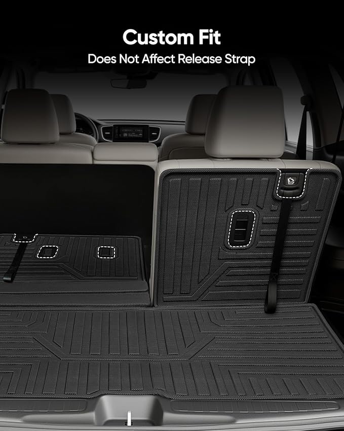 Car Floor Mats for Honda Pilot 2016-2022 8 Seats, Accessories for Honda Pilot - Image 5